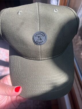 Kooples olive  Green Baseball Cap